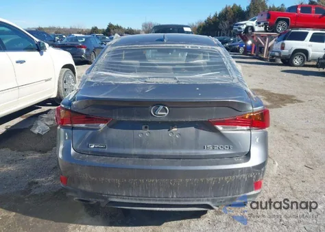 2017 Lexus Is 200T from USA, damaged, VIN JTHBA1D25H5041017